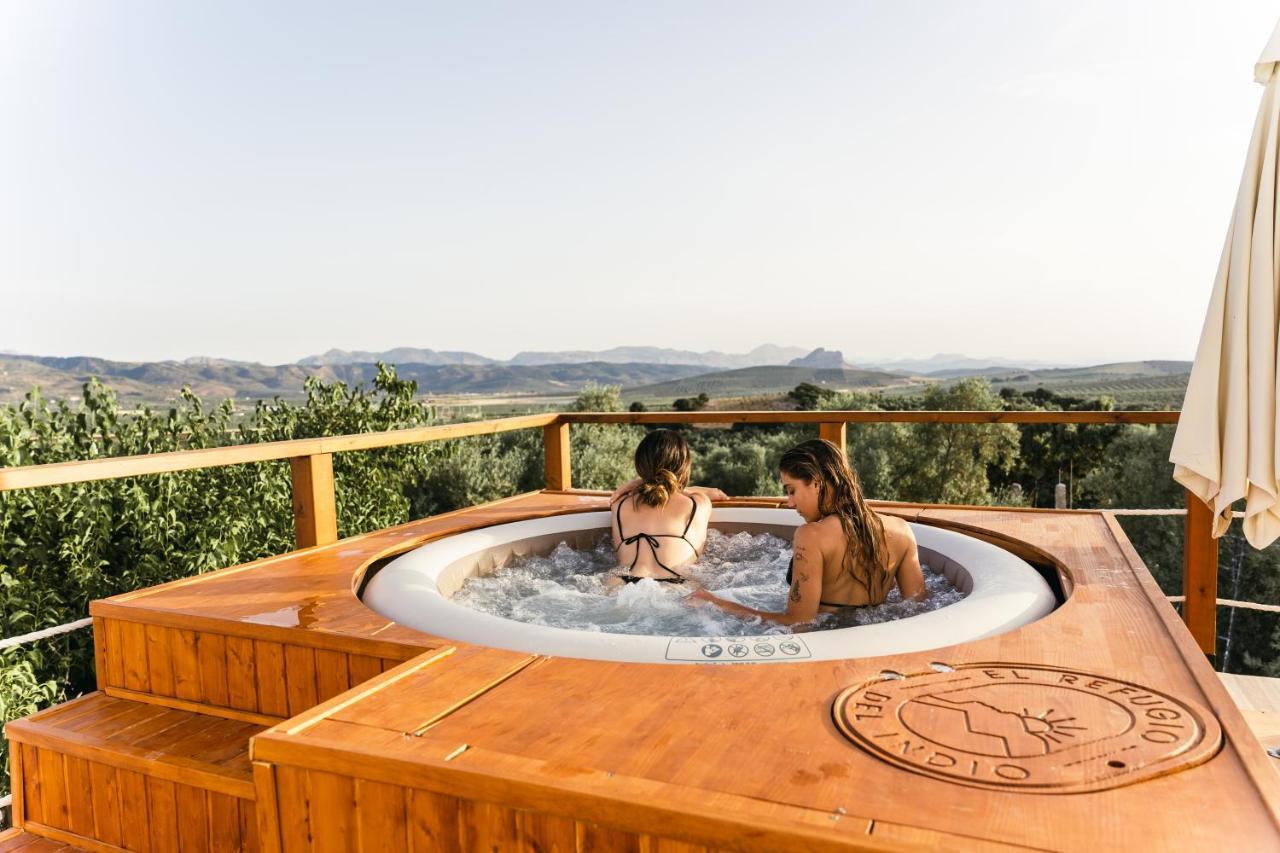 Alojamiento Rural Con Jacuzzi Privado Malaga Exterior photo